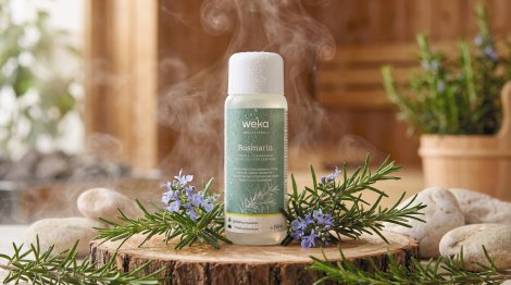 WEKA Sauna- & Dampfbadduft Rosmarin 250 ml