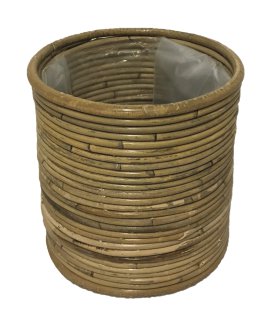 Übertopf geflochten ø 20 cm / H 20 cm