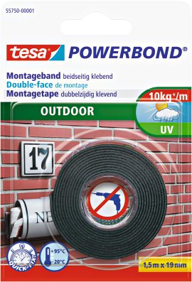TESA Powerband Montageband Outdoor