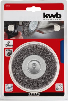 KWB Scheibenbürste grob Doppeldick Ø 100 mm