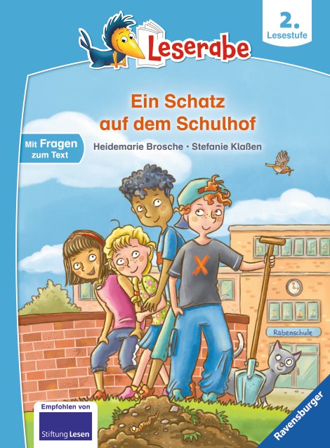 RAVENSBURGER Buch Leserabe Ein Schatz auf dem Schulhof
