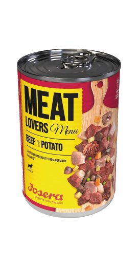 JOSERA DOG Hundenassfutter Beef und Potato 400 g