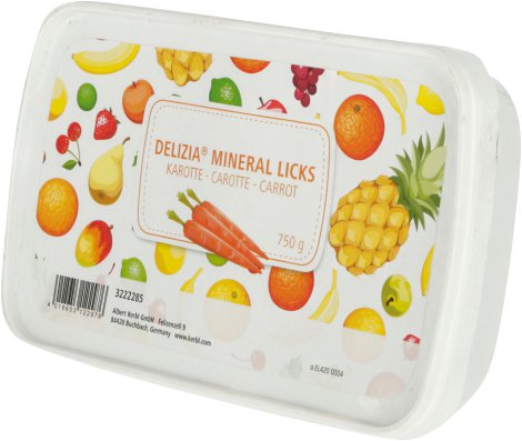 Delizia® Fruit Licks Karotte 750 g