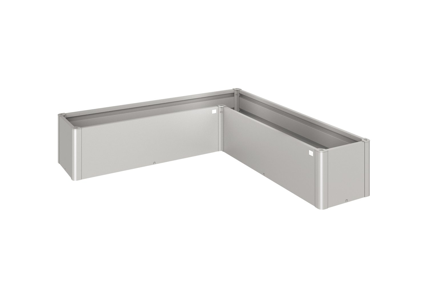 BIOHORT Pflanzbeet Belvedere Mini, silber-metallic