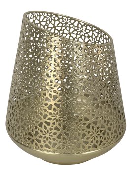 Laterne mit Glasbecher