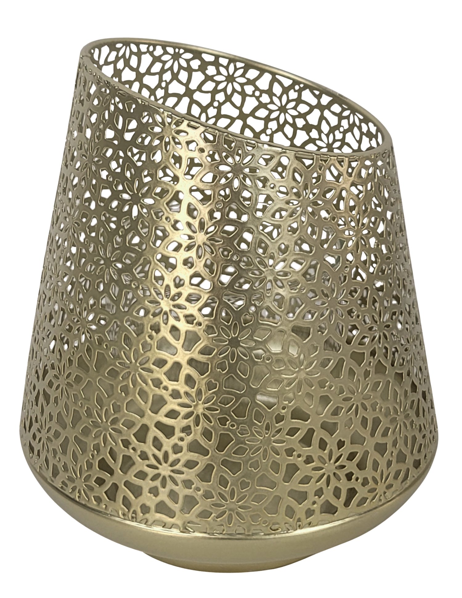 Laterne mit Glasbecher