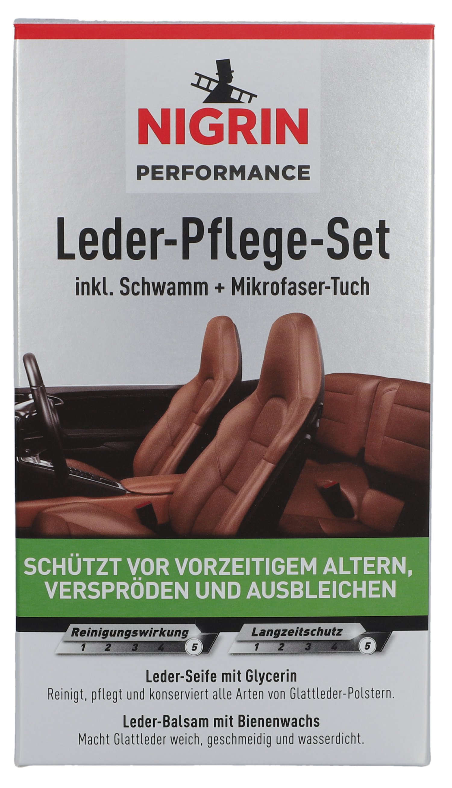 NIGRIN Performance Leder-Pflege-Set