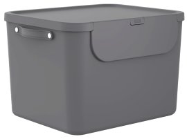 ROTHO Recycling Müllsystem Albula Anthrazit 55 l