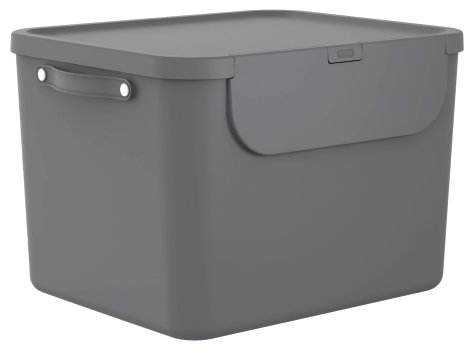 ROTHO Recycling Müllsystem Albula Anthrazit 55 l