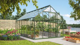 VITAVIA Gewächshaus Merkur 11500 ESG 3 mm Grün
