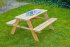 Kinder-Picknick-Set Holz-Natur