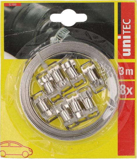 CARTREND Schlauchschellen-Band-Set Universal