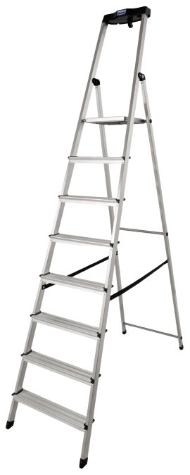 KRAUSE Safety Stufen-Stehleiter 8 Stufen