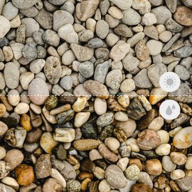 Min2C Flusskiesel bunt 16-32mm 1000kg Big Bag