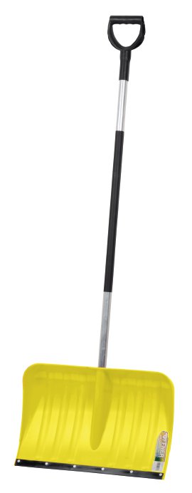 OFFNER Kunststoff-Schneeschieber + 137 cm Stiel