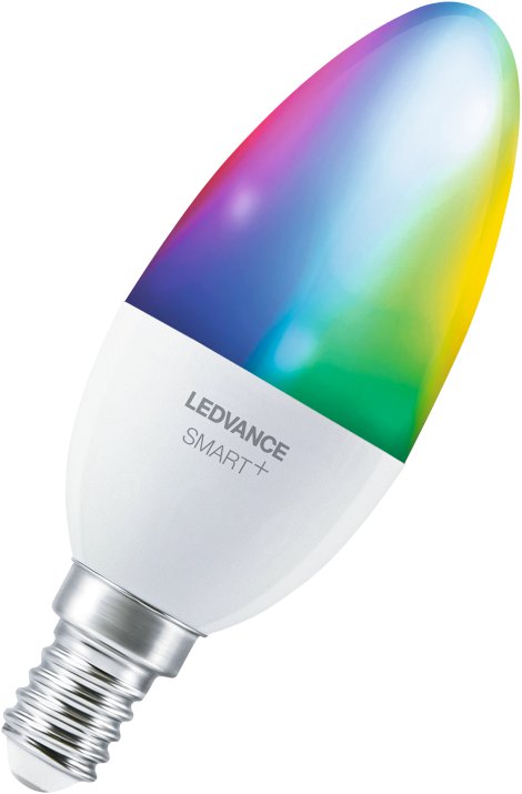 LEDVANCE Wifi-SMART LED-Kerze, RGBW Multicolor E14 EX 40W 5W/2700-6500K