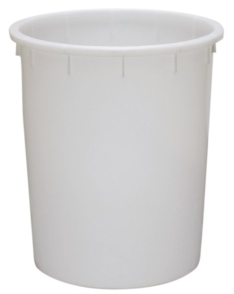 Tonne mit Griffen Weiß 150 l