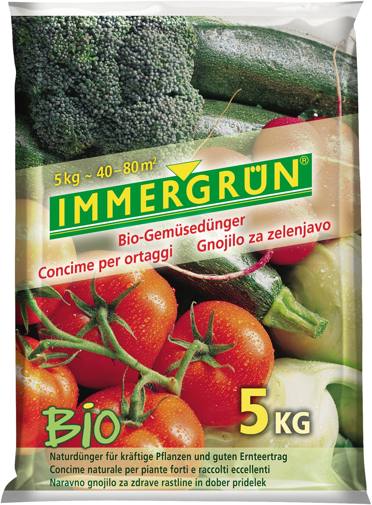 IMMERGRÜN Bio-Gemüsedünger 5 kg