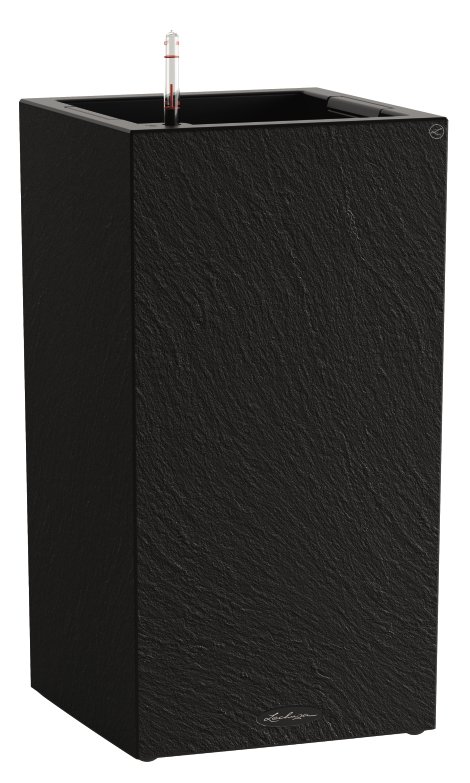 LECHUZA Pflanzgefäß High Graphit-Schwarz 30 cm