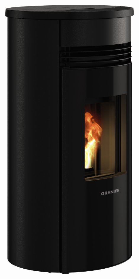 ORANIER Pelletofen Sando 50 Schwarz