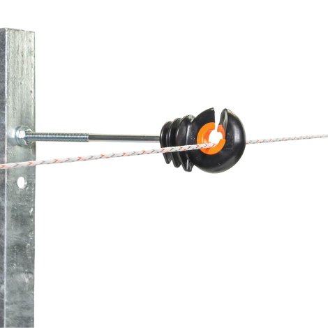 GALLAGHER Abstandring-Isolator XDI M6 für Metallpfähle 10 cm