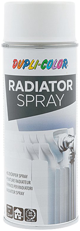 DUPLI-COLOR Heizkörper-Spray seidenmatt Weiß 400 ml