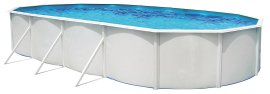 STEINBACH Stahlwandpool Nuovo de Luxe oval 730x366x120 cm