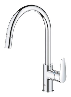 GROHE Spültisch-Einhandmischer Start Edge herausziehbar