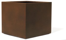 Pflanzegfäß Bradford Rost 25x25x25 cm