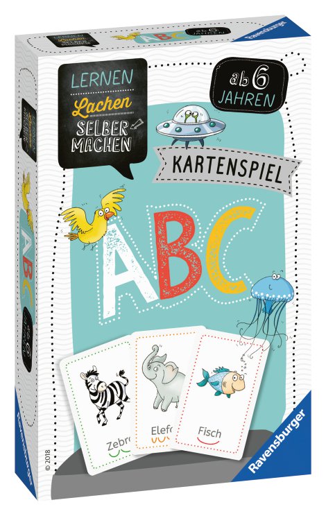 RAVENSBURGER Kartenspiel ABC