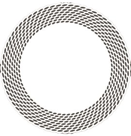 Tortendeckchen Weiß 35 cm