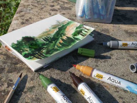KREUL Künstlerstift Aqua Paint Marker Powerpack 18 Stk.