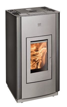 HAAS+SOHN Pelletofen PELLETTO IV 421.08 RLU/PGI, anthrazit