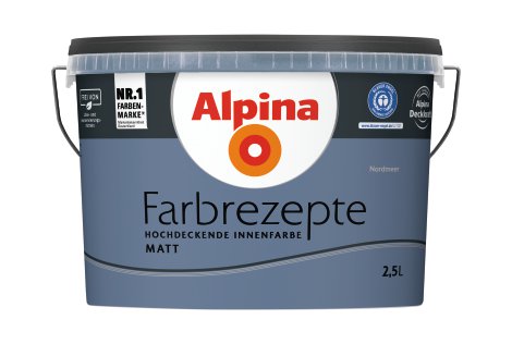 ALPINA Farbrezepte Nordmeer 2,5 l