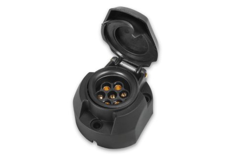 Hevi Steckdose 7-polig PVC
