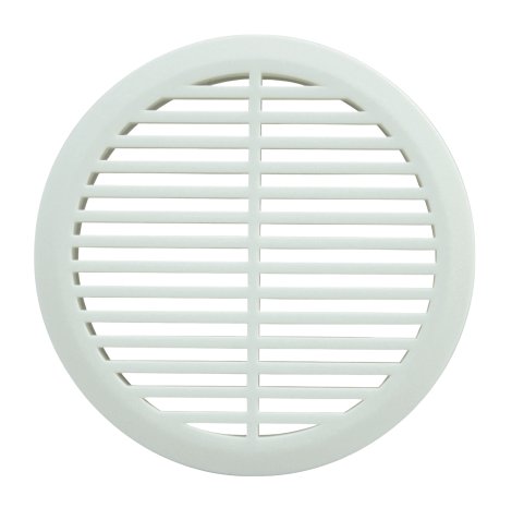 Möbelgitter innen rund Ø 45 mm  Weiß