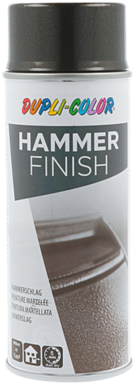 DUPLI-COLOR Hammerschlag-Effekt Spray Anthrazit 400 ml
