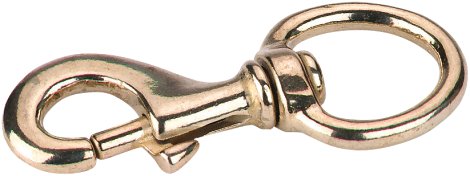 Karabinerhaken aus Messing 1 Stk.