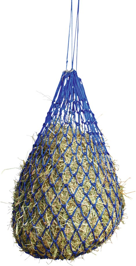 Heunetz engmaschig, blau