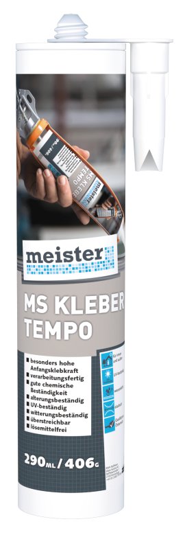 MEISTER MS-Kleber Tempo Weiß 290 ml