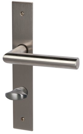 ALPERTEC Türbeschlag Piatto-LS Edelstahl satiniert lackiert WC