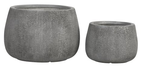 KENT LIVING Pflanztopf Bauchig 46x46x31 cm