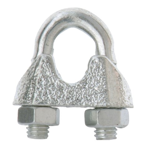 Drahtseilklemme 6 mm 2 Stk.