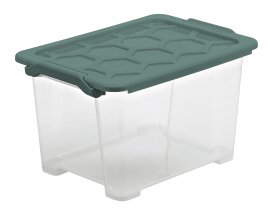 ROTHO Aufbewahrungsbox Evo Safe Misteltoe Grün 15 l