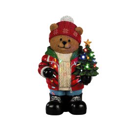 LED-Figur Outdoor Teddybär 