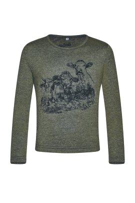 Wild & Wald Kinder Shirt Kuhprint