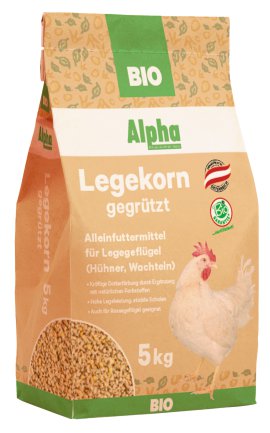 ALPHA Bio Legekorn - gegrützt 5 kg
