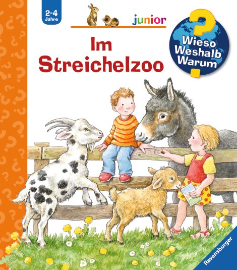 RAVENSBURGER Buch Junior Im Streichelzoo