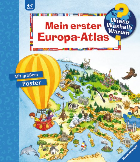 RAVENSBURGER Buch Mein erster Europa-Atlas