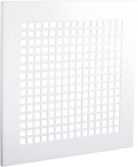 Metallgitter mit Klemmfeder Weiß 235x235 mm